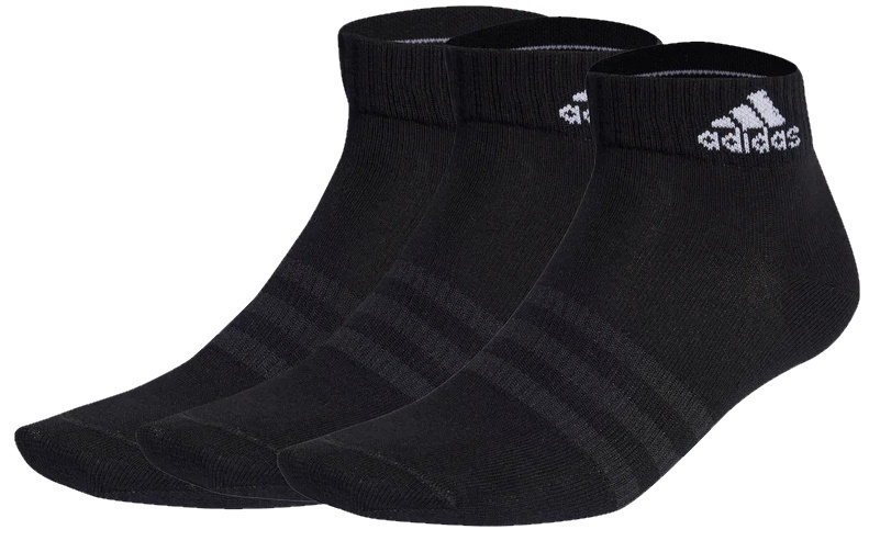 Ciorapi pentru bărbați Adidas T Spw Ank 3P Black/White, s.S