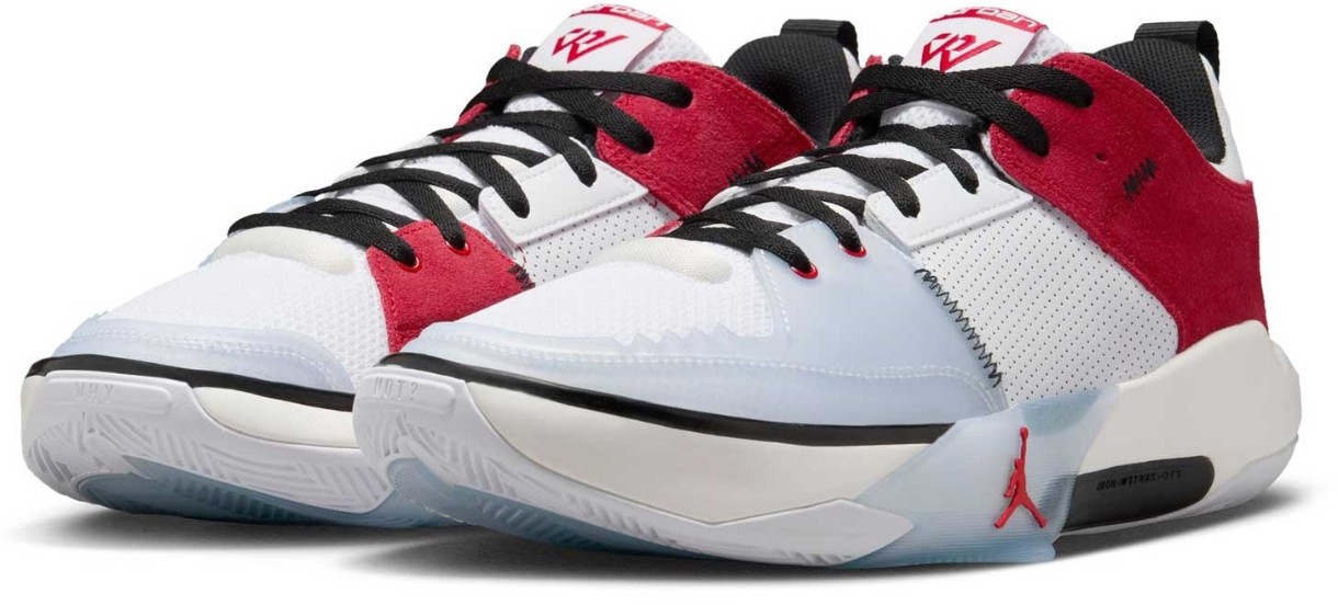 Кроссовки мужские Nike Jordan One Take 5 White/Sail/Black/Gym Red, s.40.5
