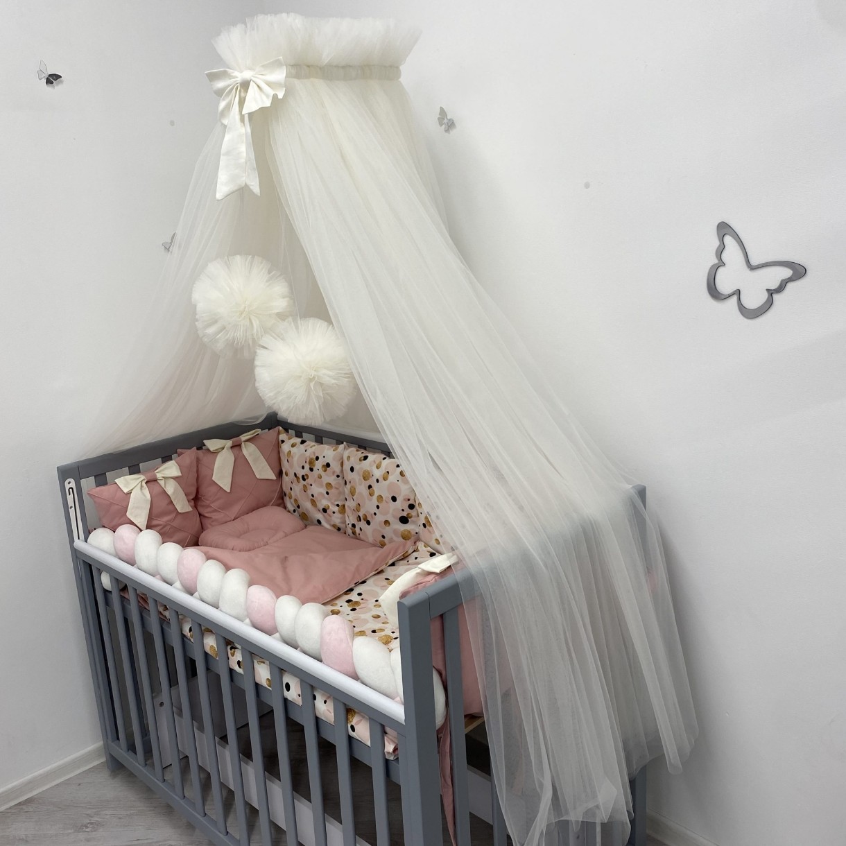Copertină pentru pătuț ES Luxury Ivory