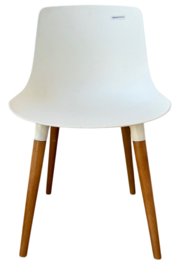 Стул Sandalye Plastic Shell White ST01279-3198
