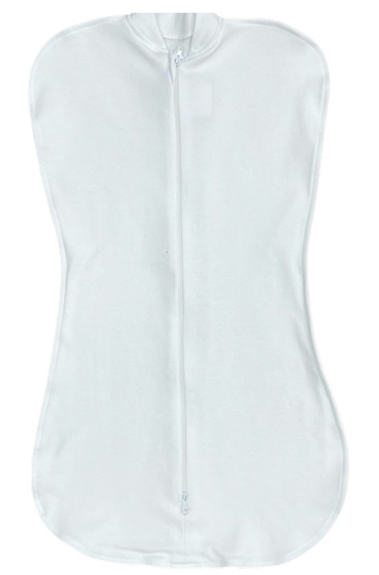 Cocon cu fermoar ES 3-6 months White