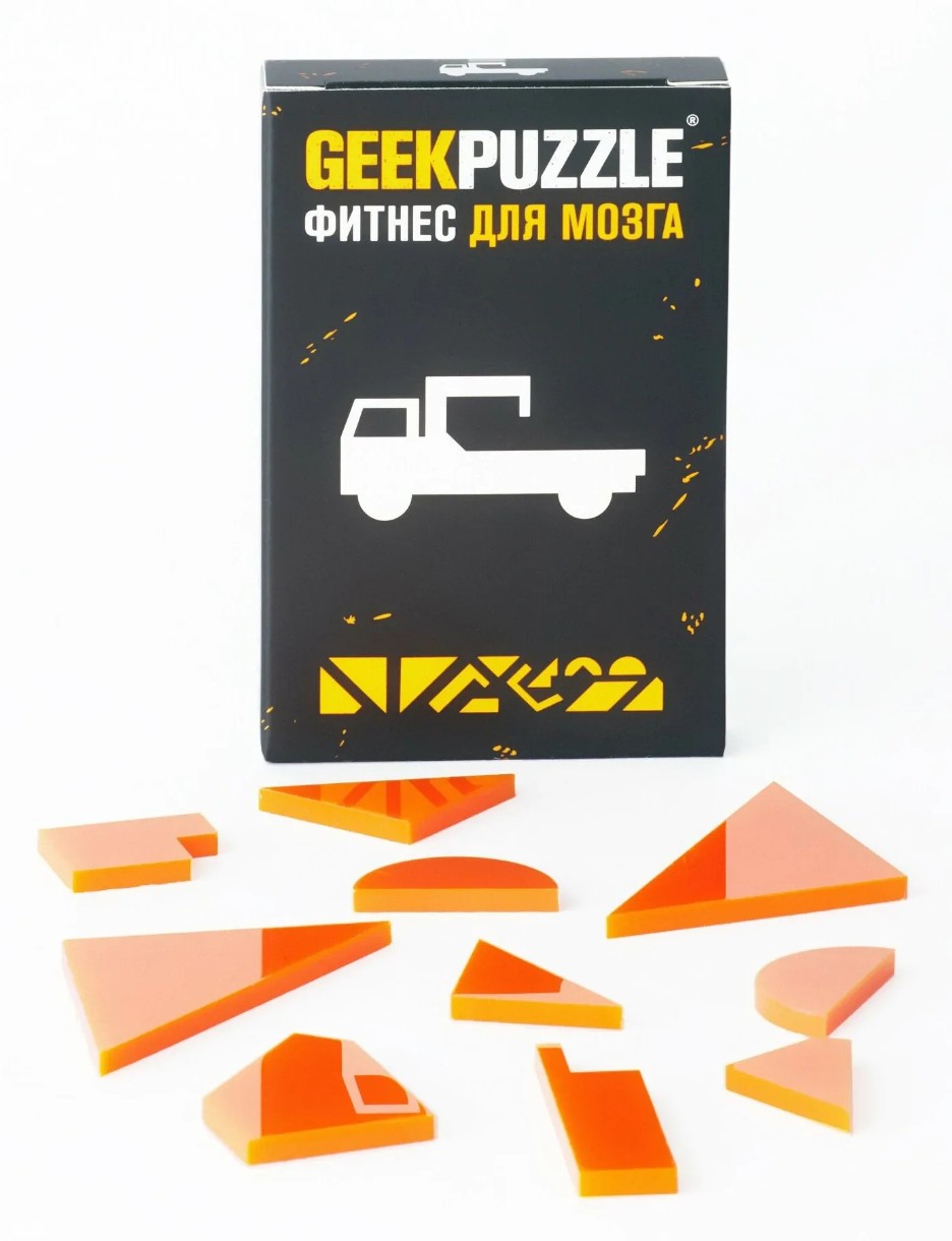 Puzzle IQ Puzzle Crane Truck