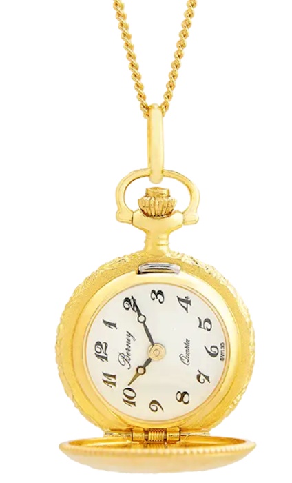 Pandativ cu ceas Berney 3068 P White Dial