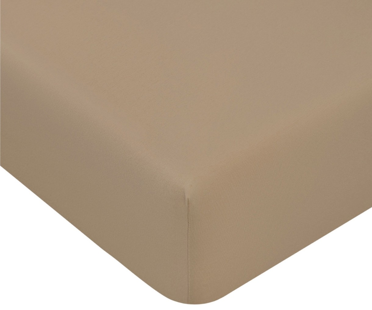 Cearşaf cu bandă elastică Formesse Bella Gracia Standart 200x220 Nutmeg
