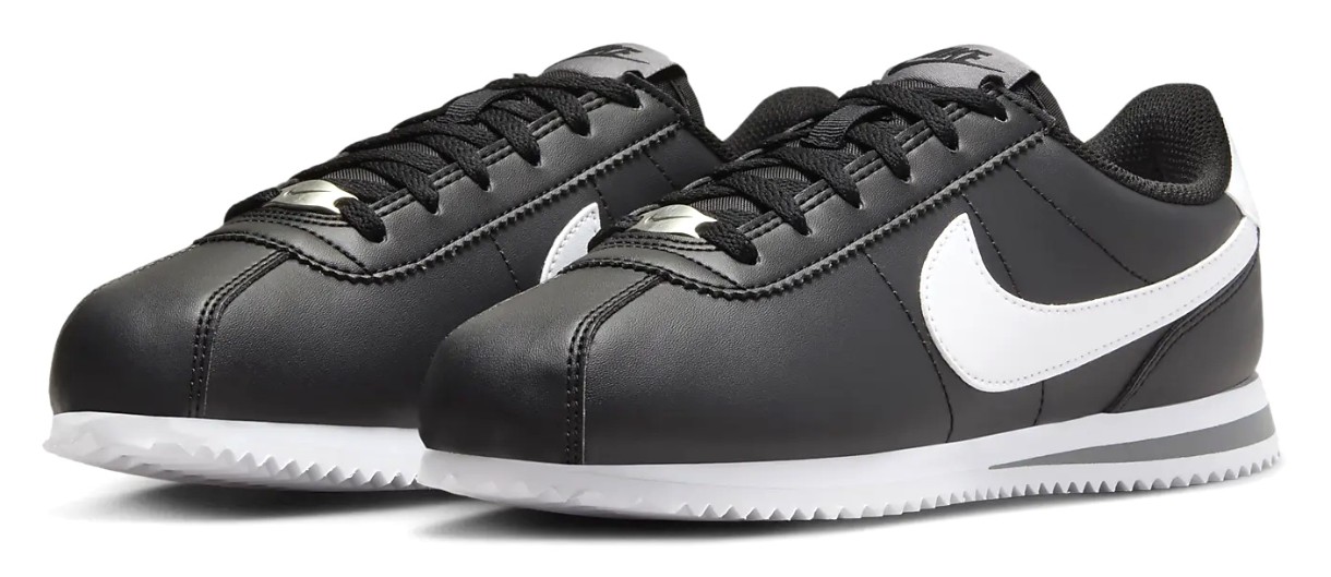 Adidași pentru copii Nike Kids Cortez (Gs) Black/Cool Grey/White, s.40