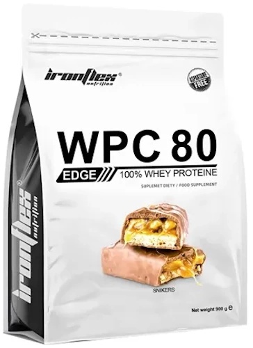 Протеин IronFlex WPC80 EDGE Snickers 909g