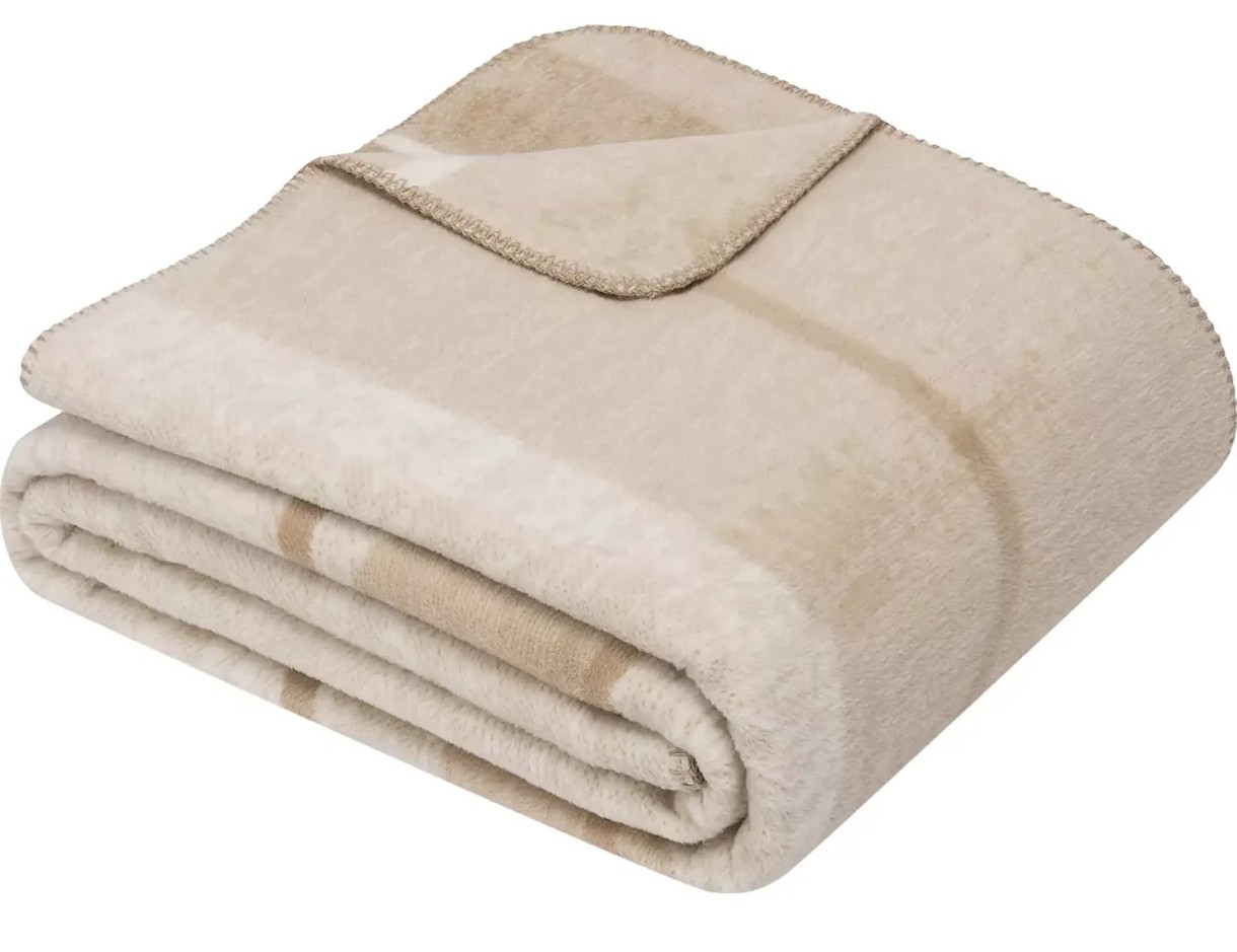 Плед IBENA Jacquard Colorado 150x200 Beige