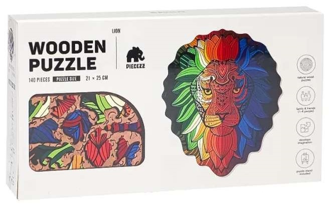 Puzzle Piecezz Puzzle 140pcs Lion
