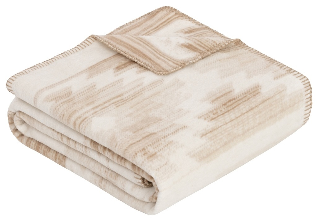 Pătura IBENA Jacquard Decke Girga 150х200cm Beige
