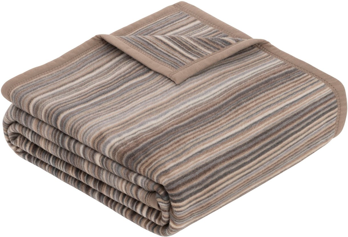 Плед IBENA Jacquard Decke Malang 150х200cm Grey/Brown