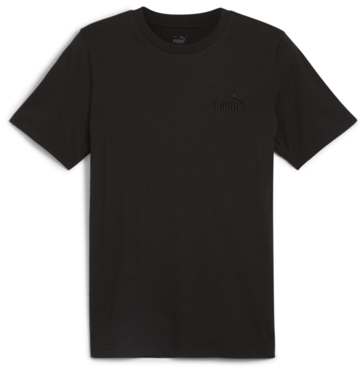 Tricou bărbătesc Puma Ess Elevated Embroidered Tee Puma Black, s.L