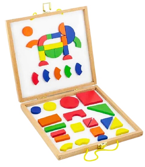Развивающий набор Viga Magnetic Blocks (59687)