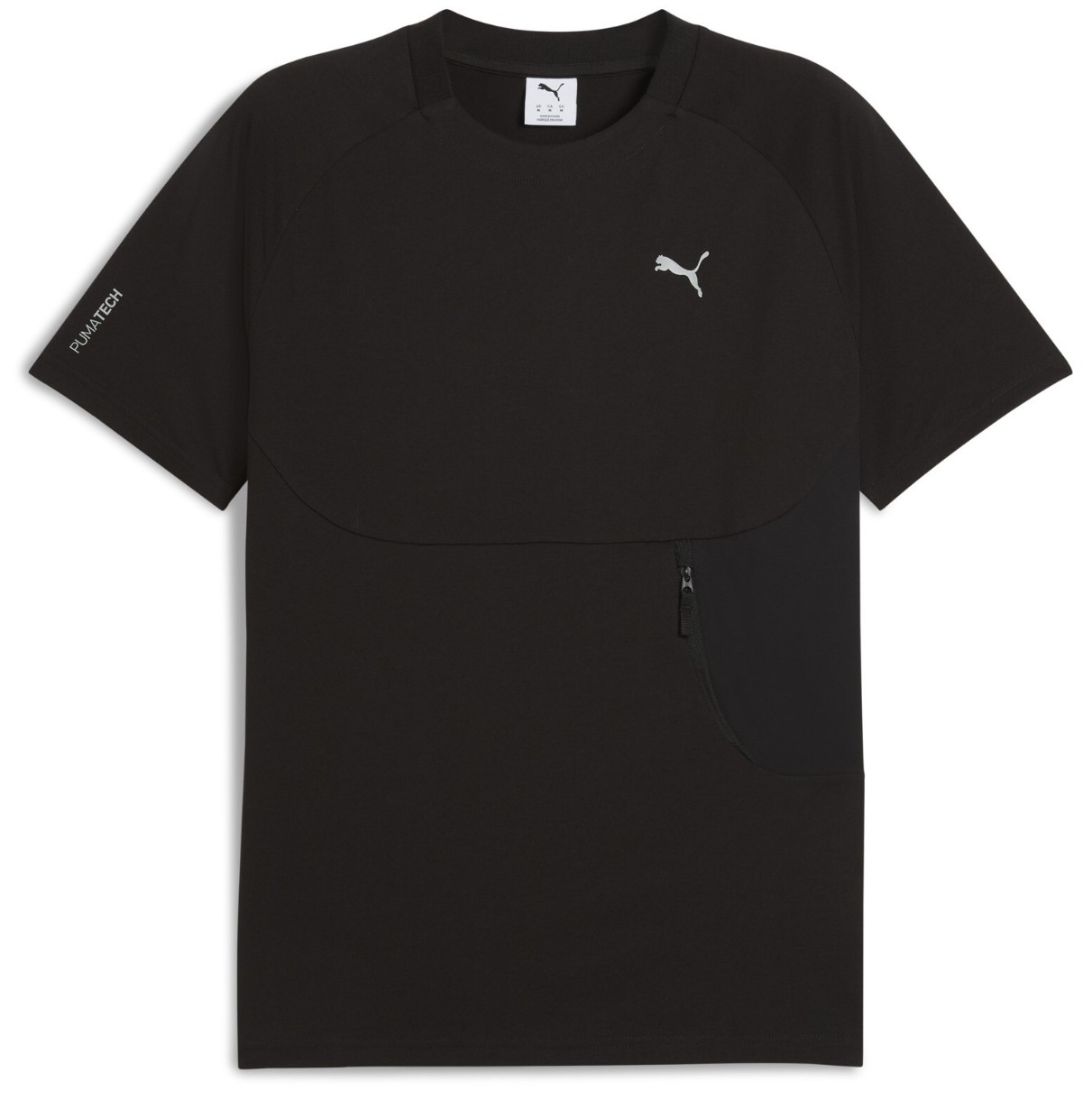 Tricou bărbătesc Puma Pumatech Pocket Tee Puma Black, s.XL (62967301)