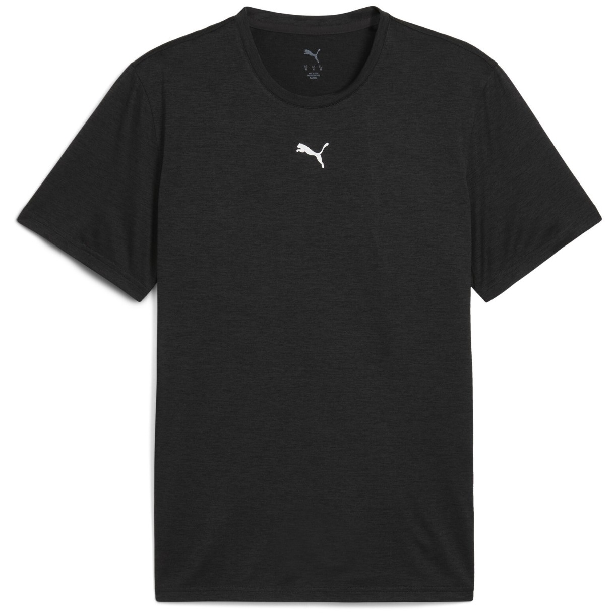 Мужская футболка Puma M Tad Essentials Heather Left Chest Logo Tee Puma Black Heather, s.L
