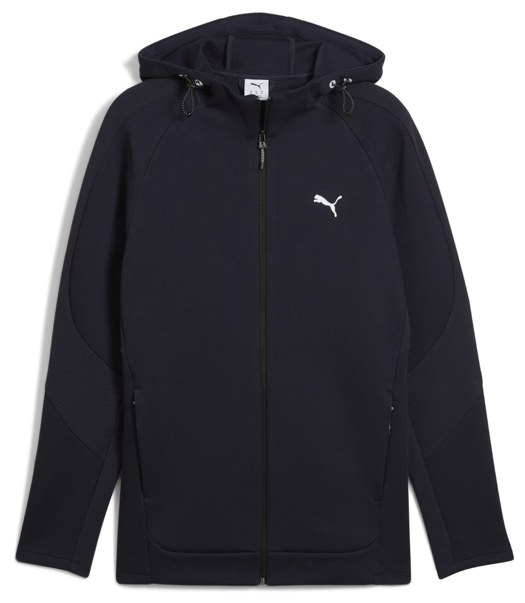 Hanorac pentru bărbați Puma Evostripe Full-Zip Hoodie Dk New Navy, s.XXL