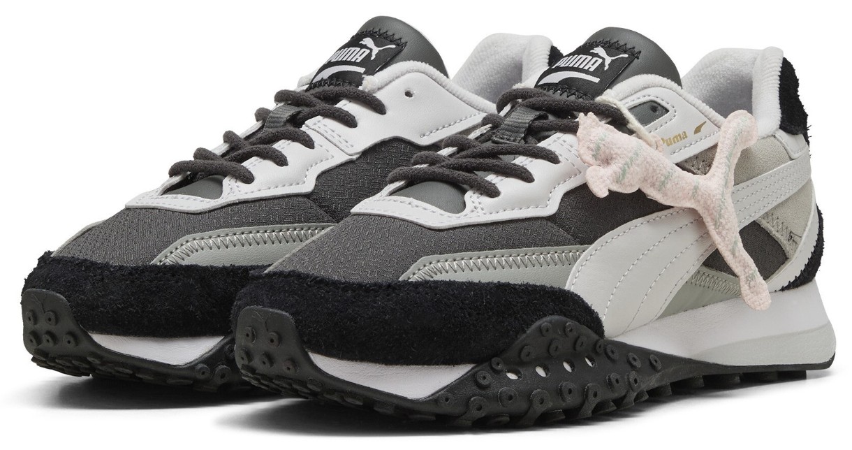 Кроссовки женские Puma Blktop Rider Merry X-Mas Wns Shadow Gray/Puma Black, s.37