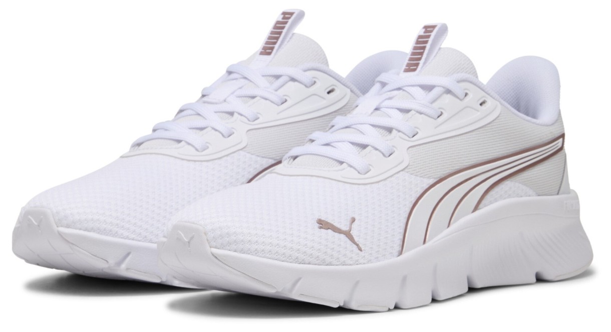 Adidași pentru dame Puma Flexfocus Lite Modern Woven Puma White/Rose Gold, s.38