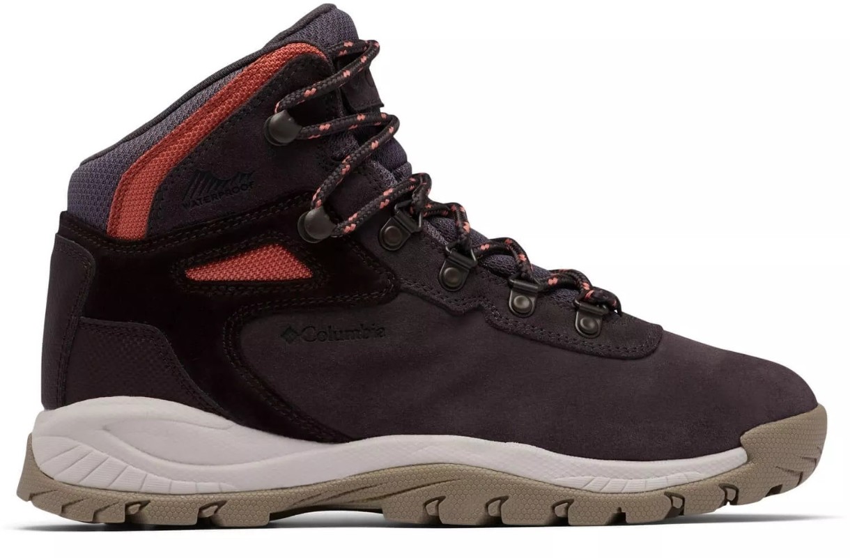 Ботинки женские Columbia Newton Ridge Plus Waterproof Amped Burgundy, s.38