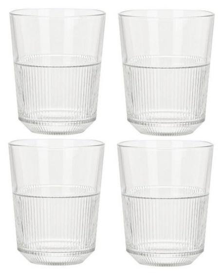Набор стаканов Atmosfera 320ml 4pcs (50876)