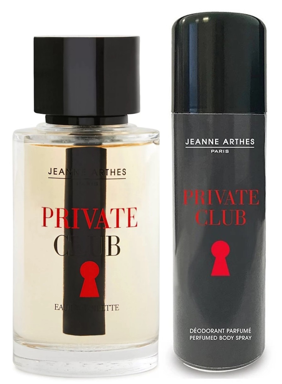 Set de parfumuri pentru el Jeanne Arthes Private Club EDT 100ml + Deo Spray 200ml