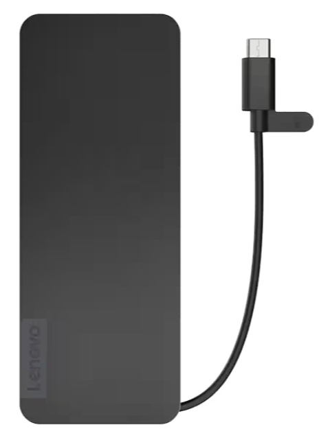 Док-станция Lenovo USB-C Slim Travel Dock (4X11N40212)