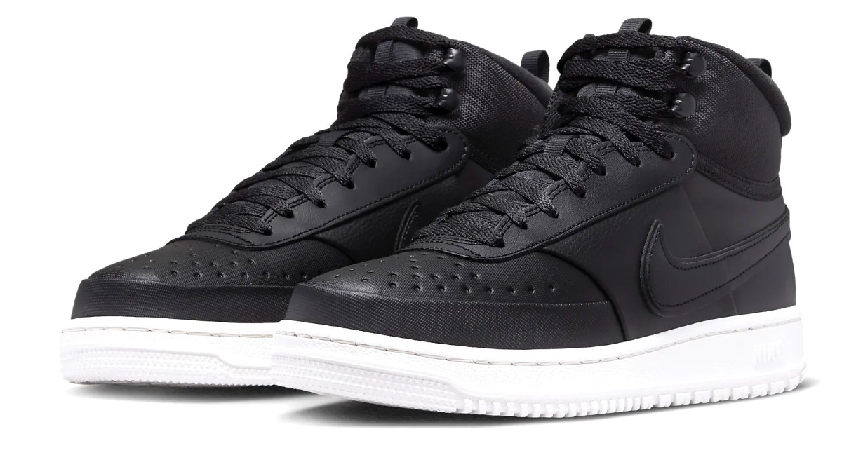 Ботинки мужские Nike Court Vision Mid Wntr Black/Phantom, s.41