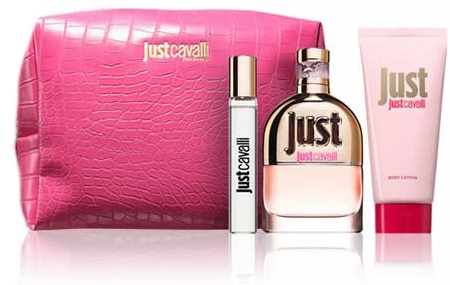 Set de parfumuri pentru ea Roberto Cavalli Just Her EDT 100ml + EDT 15ml + Body Lotion 100ml