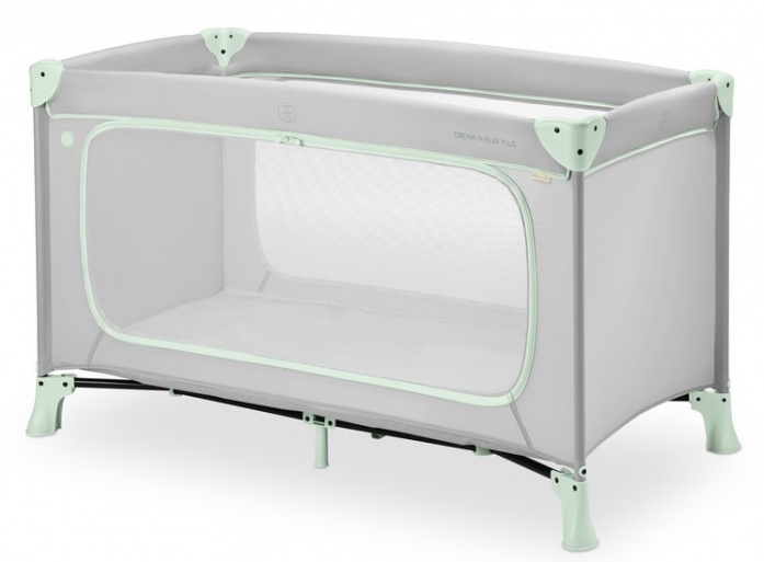 Pătuț pliabil Hauck Dream N Play Plus Dusty Mint