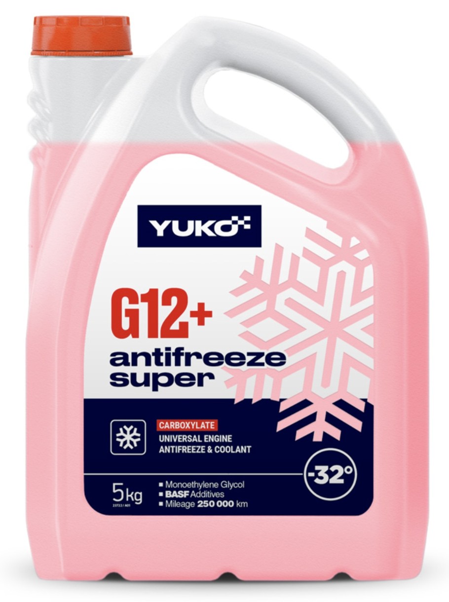 Antigel Yuko -40 G12+ Red 5kg