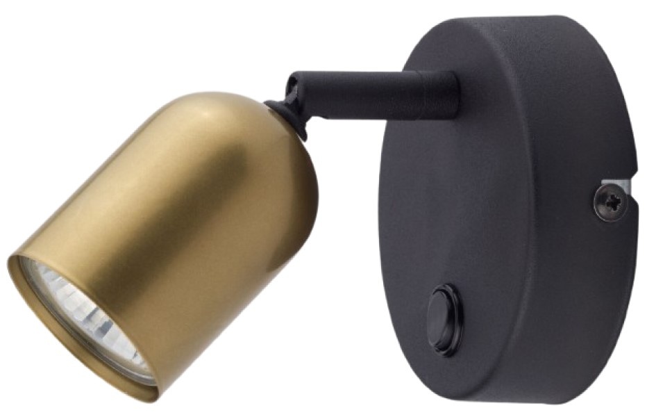 Plafonieră Tk-Lighting Top 3309 Black/Gold