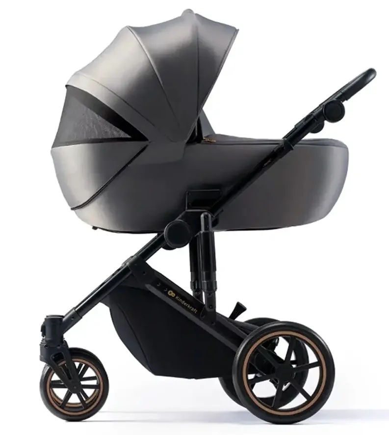 Carucior Kinderkraft Prime2 Mink Pro 3in1 Shadow Grey (KSPRIM02GRY300I)