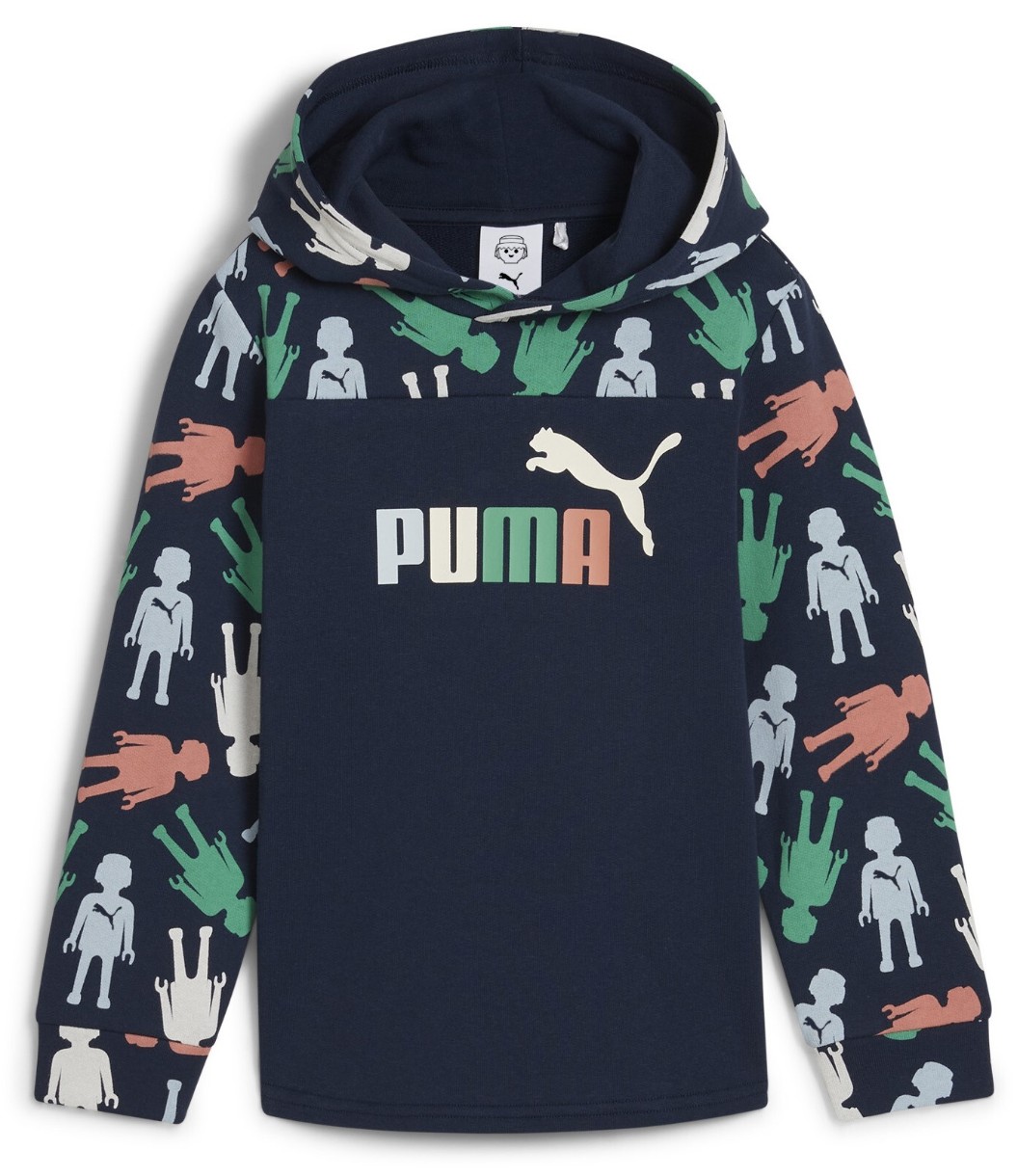 Hanorac pentru copii Puma X Playmobil Hoodie Tr Club Navy, s.116