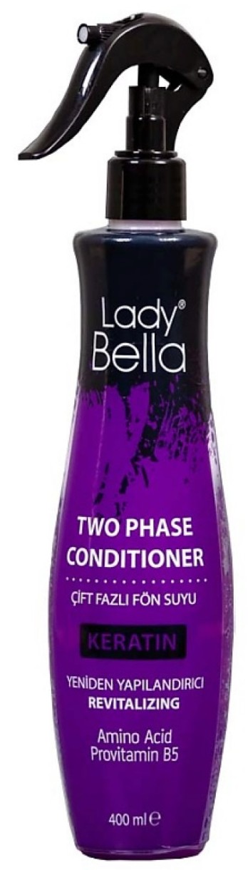 Спрей для волос Lady Bella Two Phase Conditioner Keratin 400ml