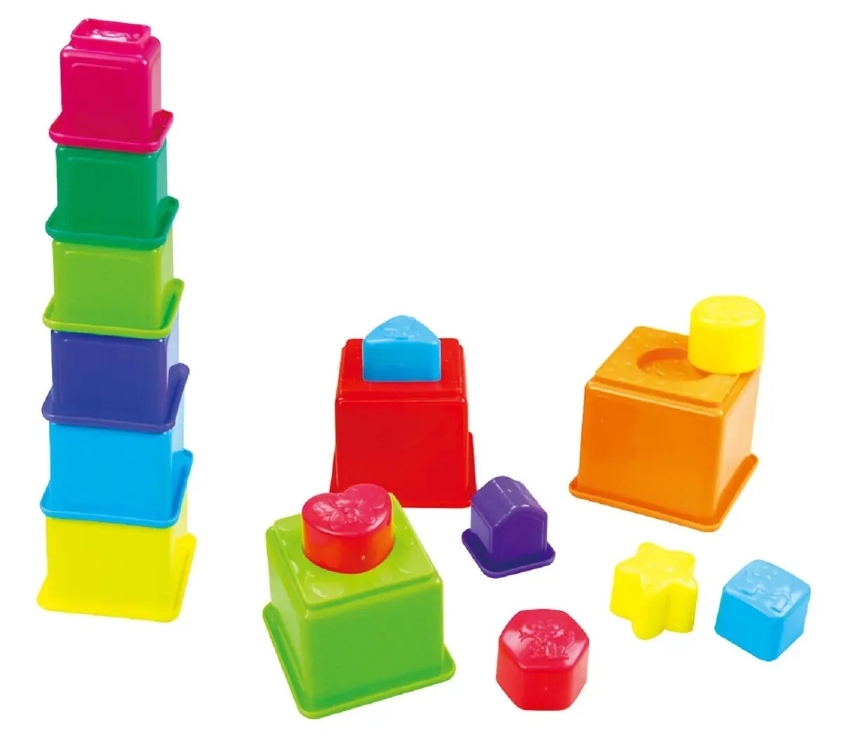 Пирамидка PlayGo Animal Stacking Blocks (2384)