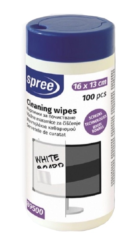 Șervețele pentru curățare Spree 100pcs 89500