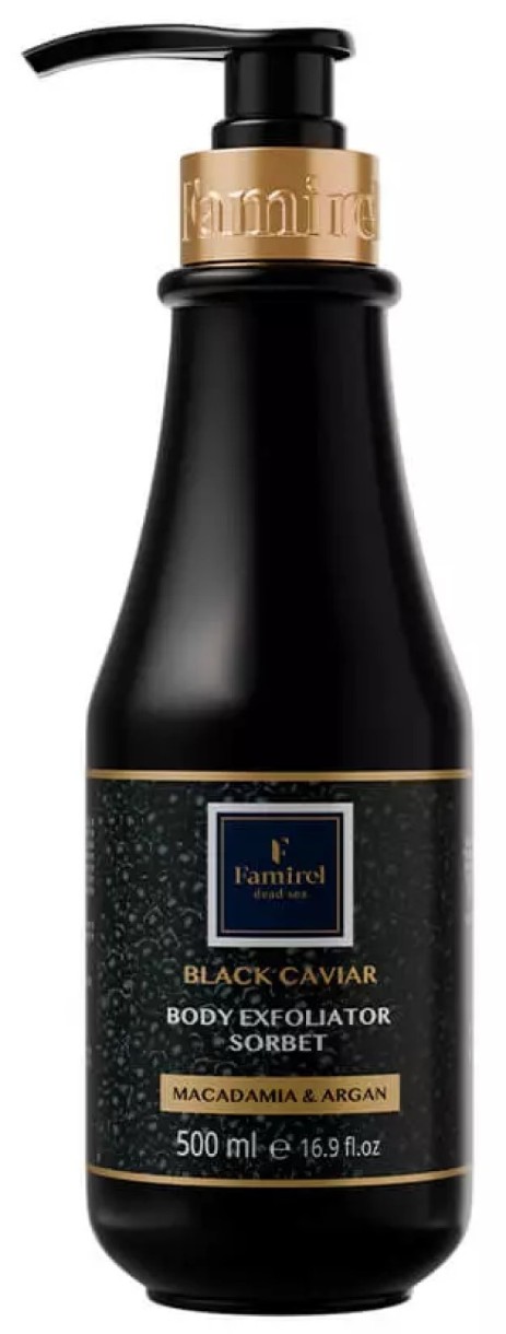 Gel de corp Famirel Black Caviar Macadamia & Argan 500ml (086431)