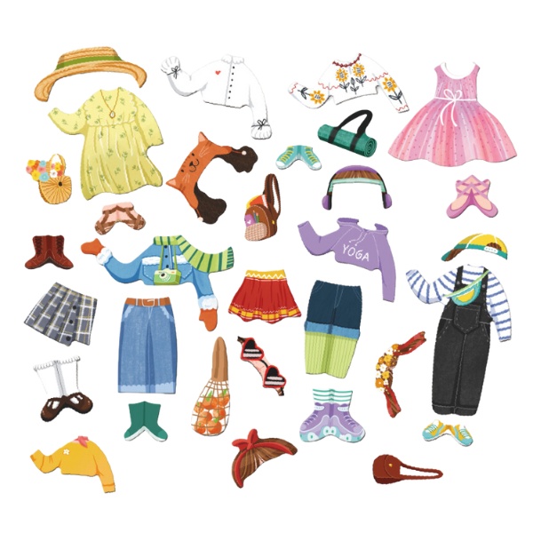 Развивающий набор Dodo Magnetic Dress-Up 200243