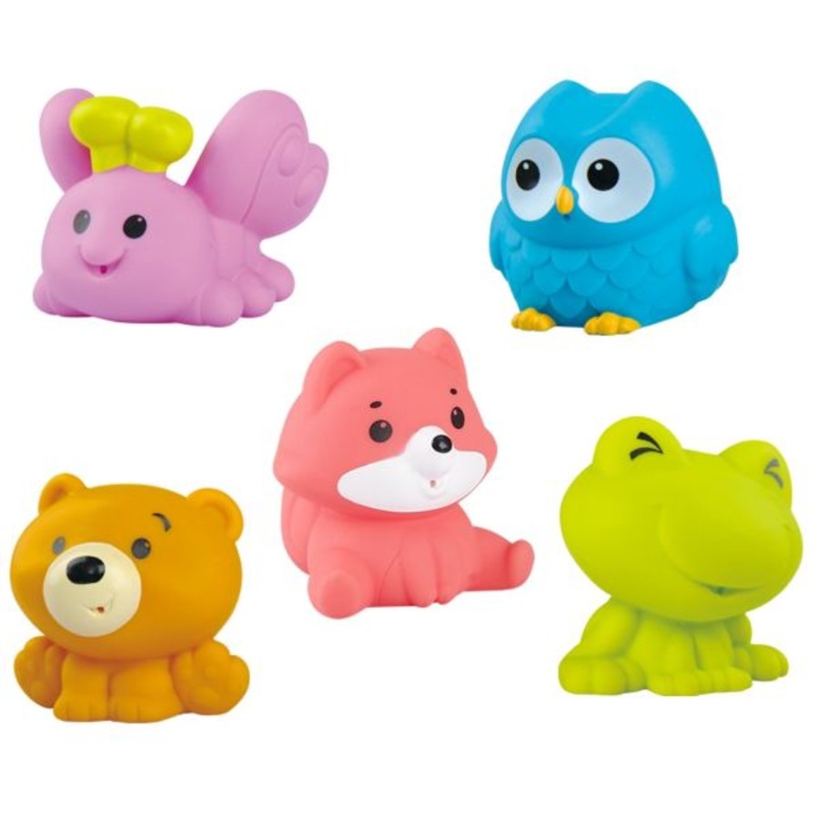 Jucării pentru apă și baie PlayGo Forest Friends Squirters 5pcs (1847)