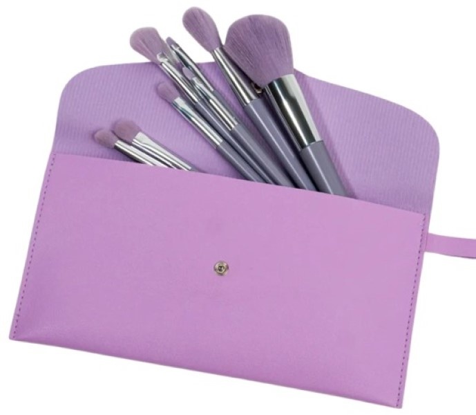 Pensule de machiaj Kiss Face 9pcs Purple