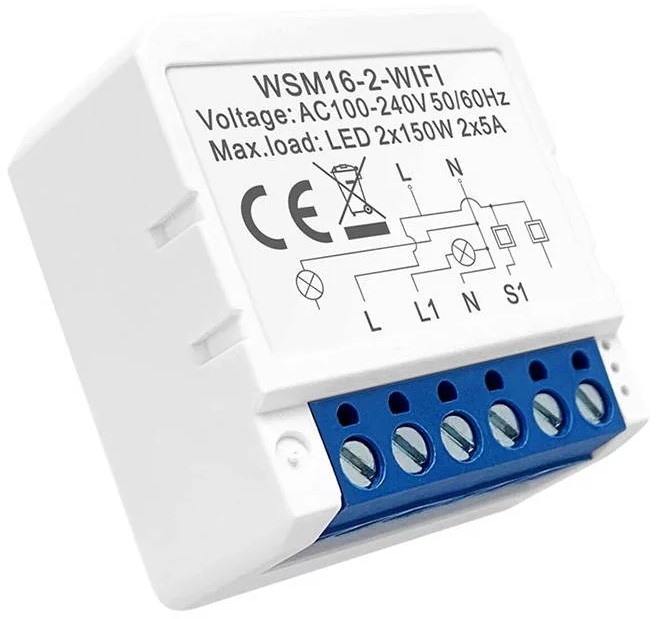 Умный модуль подключения Avatto WSM16-W2