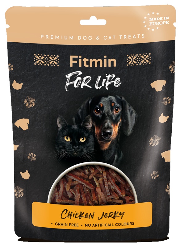 Лакомства для собак Fitmin For Life Chicken Jerky 70g