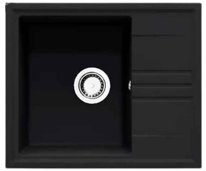 Chiuvetă de bucătărie SanDonna Alina 590 Black Metallic VOR58910