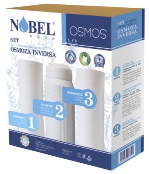 Картридж для фильтра Nobel Aqua Osmosa Inversa 3pcs