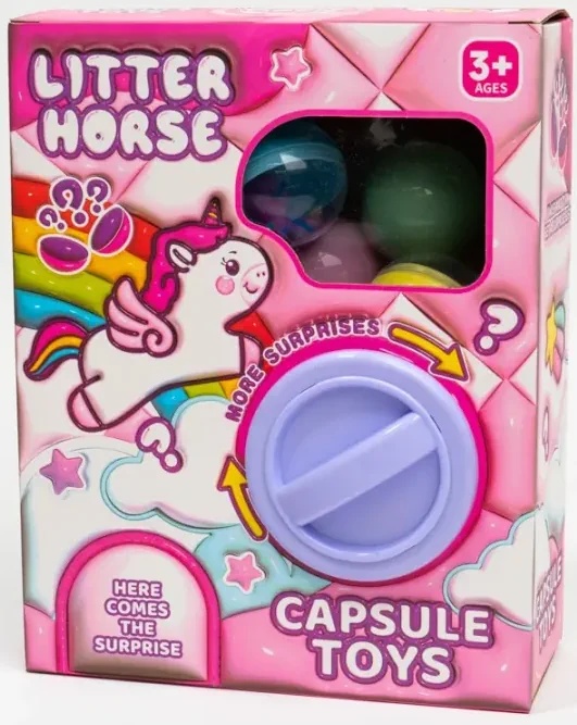 Set jucării Capsule Toys Little Horse Pink