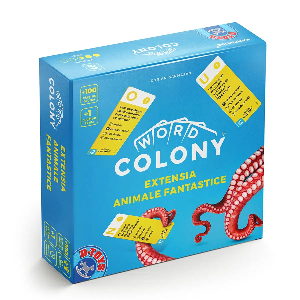 Настольная игра D-Toys Word Colony Extensia Animale Fantastice (079107)