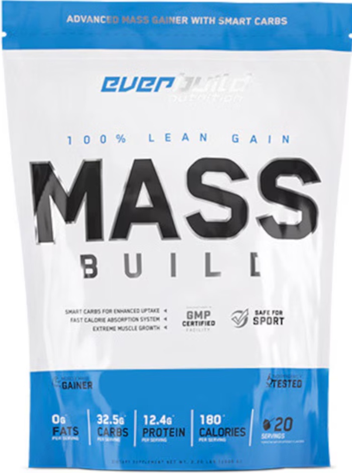 Гейнер EverBuild 100% Mass Build 1000g Chocolate