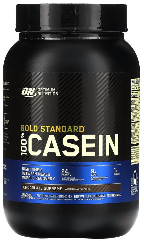 Proteină Optimum Nutrition Gold Standard 100% Casein Chocolate Supreme 908g
