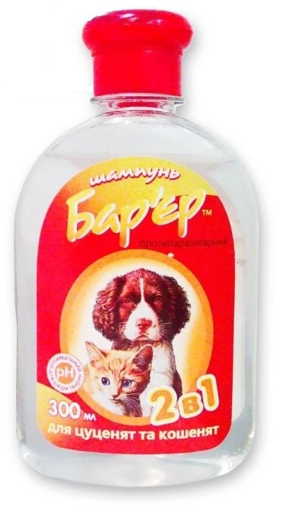 Şampon Барьер Antiparazitar pentru Catelusi si Pisoi 300ml