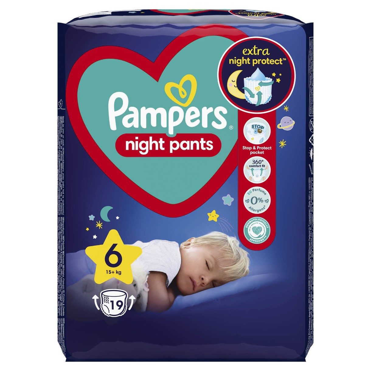 Подгузники Pampers Night Pants 6/19pcs