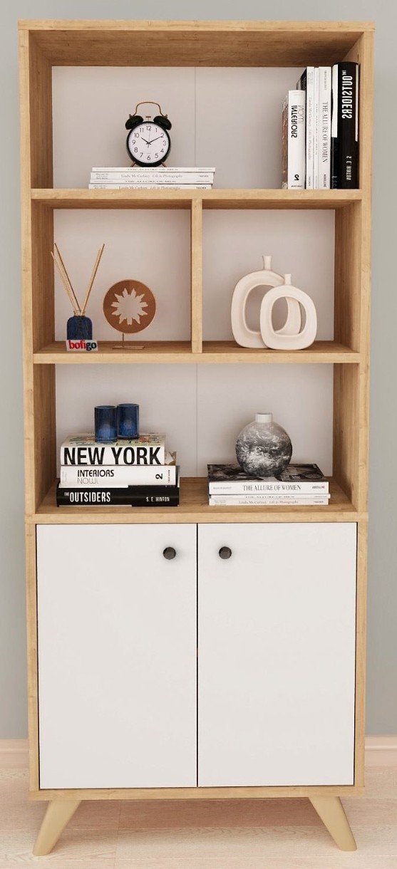 Etajeră Nex Home 15-26-14 Oak/White